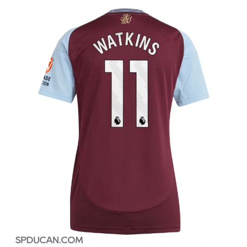 Zenski Nogometni Dres Aston Villa Ollie Watkins #11 Domaci 2024-25 Kratak Rukav